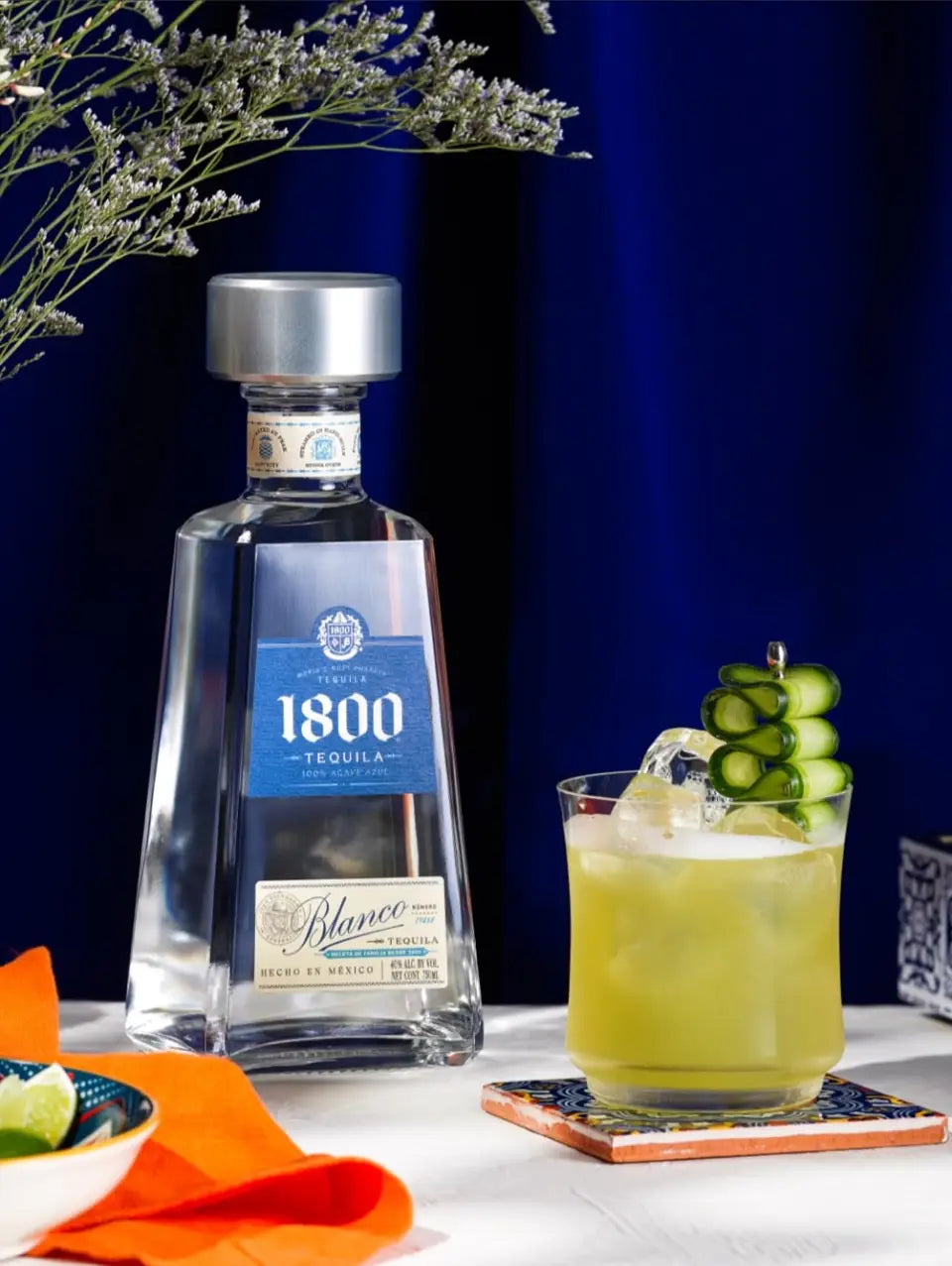 1800 Tequila Blanco (75cl;40%)
