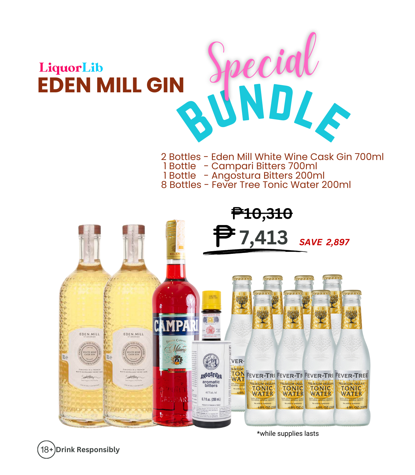 Eden Mill Scottish Gin Bundle 8