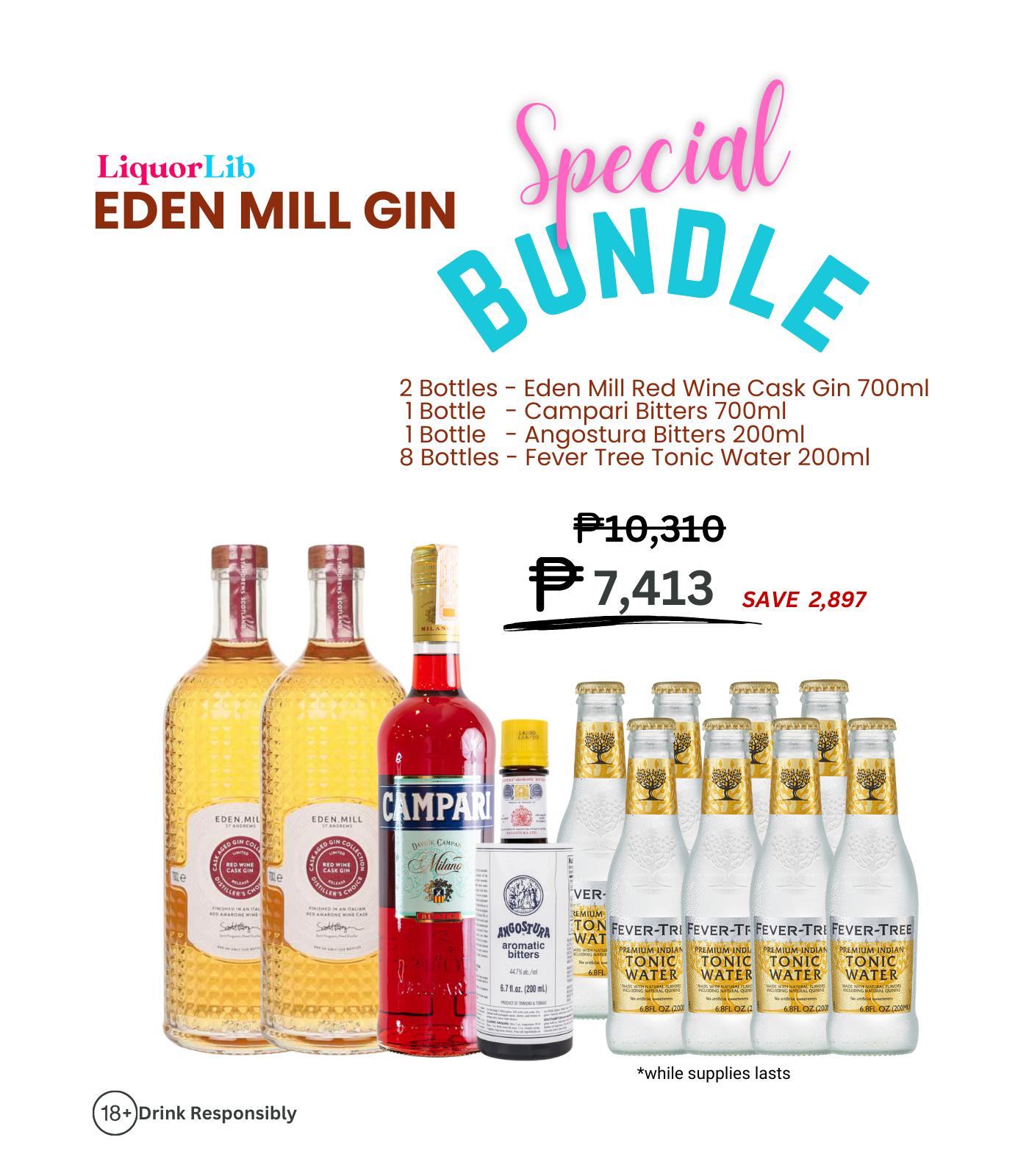 Eden Mill Scottish Gin Bundle 7