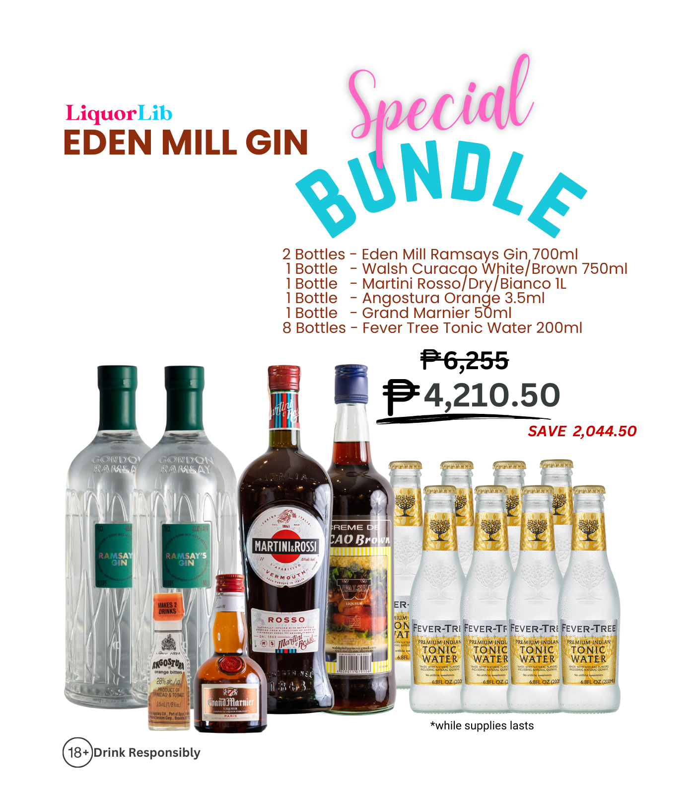 Eden Mill Scottish Gin Bundle 6