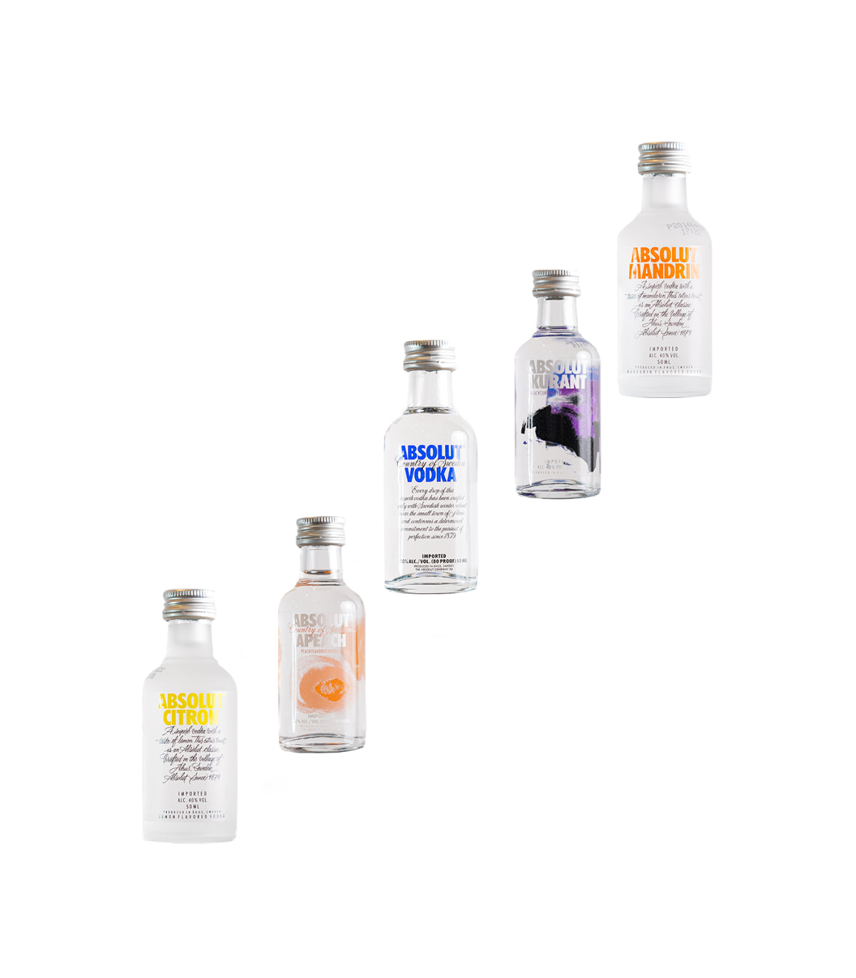 Absolut Vodka Mini Sampler 5x5cl