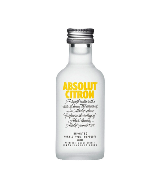 Absolut Vodka Citron 50ml