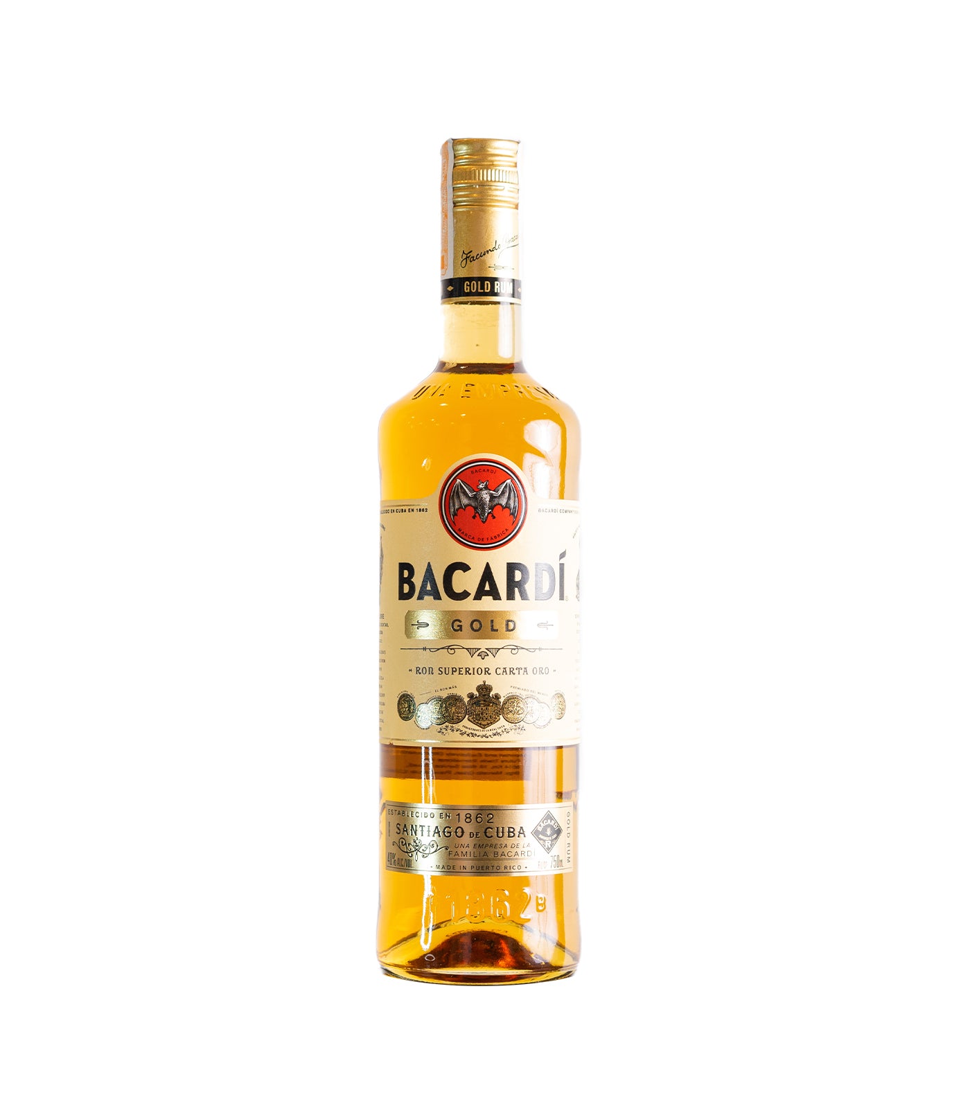 Bacardi Gold Rum (75cl; 40%)