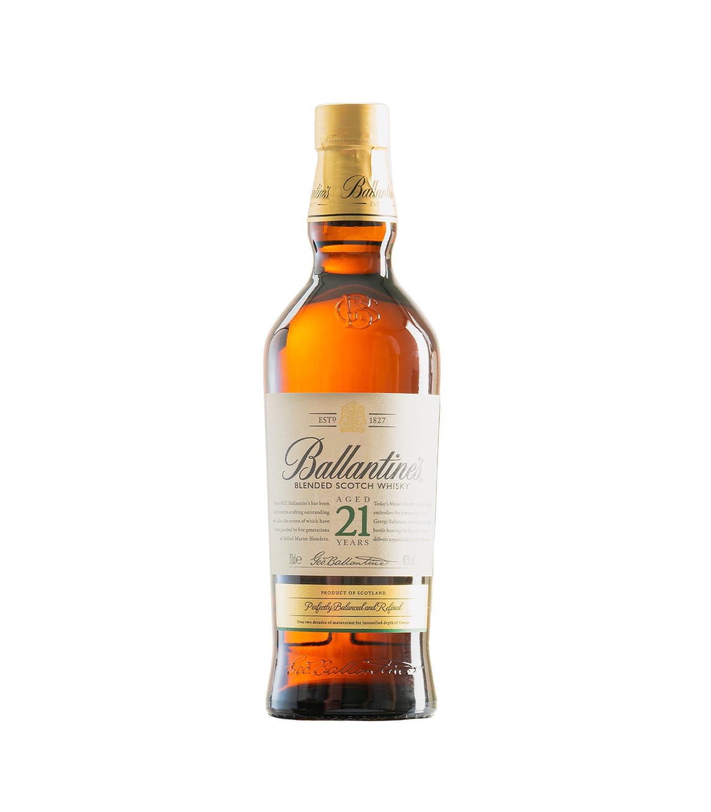 Ballantine's 21 Year Old Scotch Whisky (70cl; 40%)