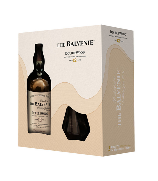 The Balvenie 12years Double Wood 700ml Gift Pack