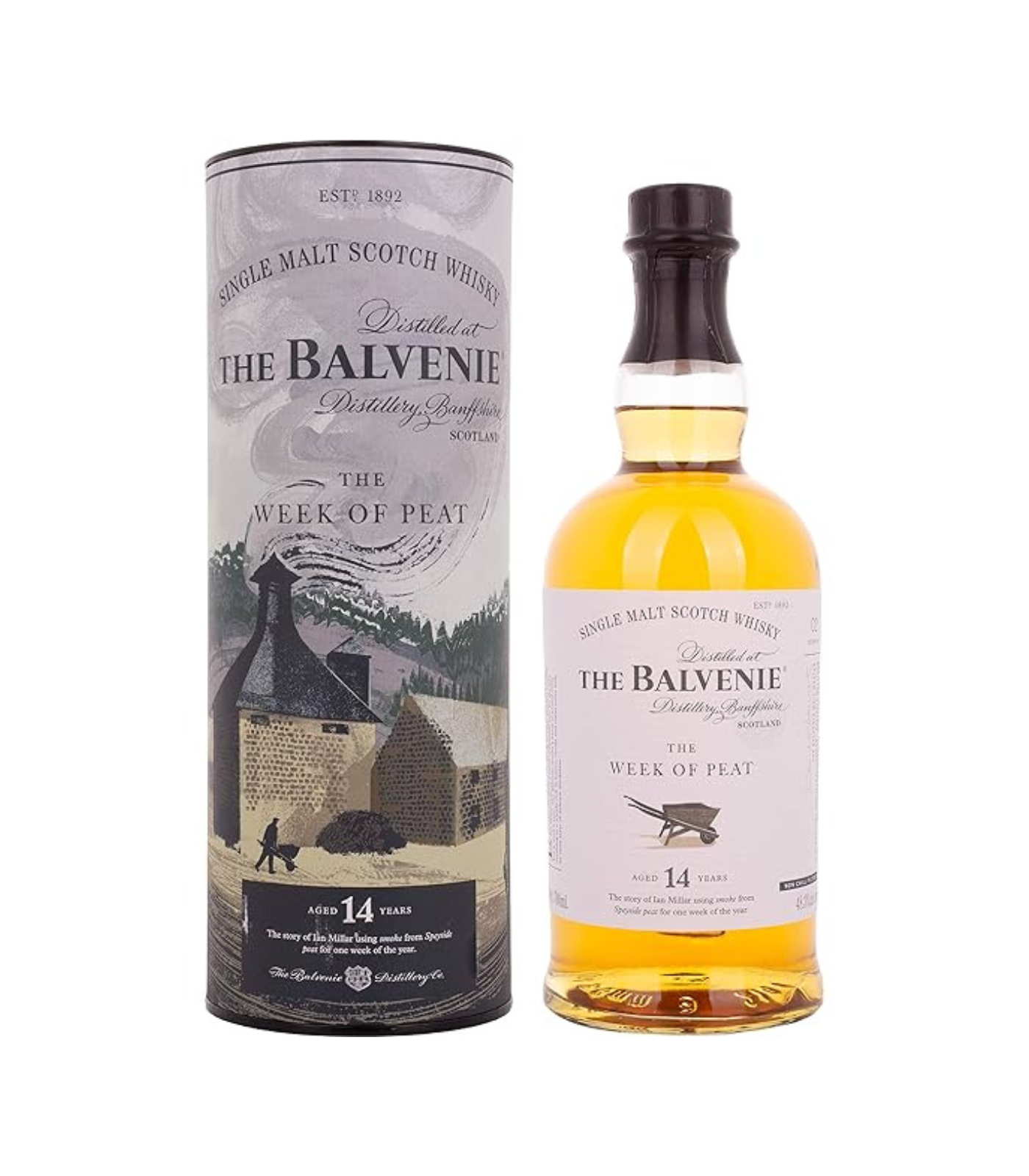 The Balvenie 14 Year Old (Week of Peat) Single Malt Whisky (70cl; 48.3%)