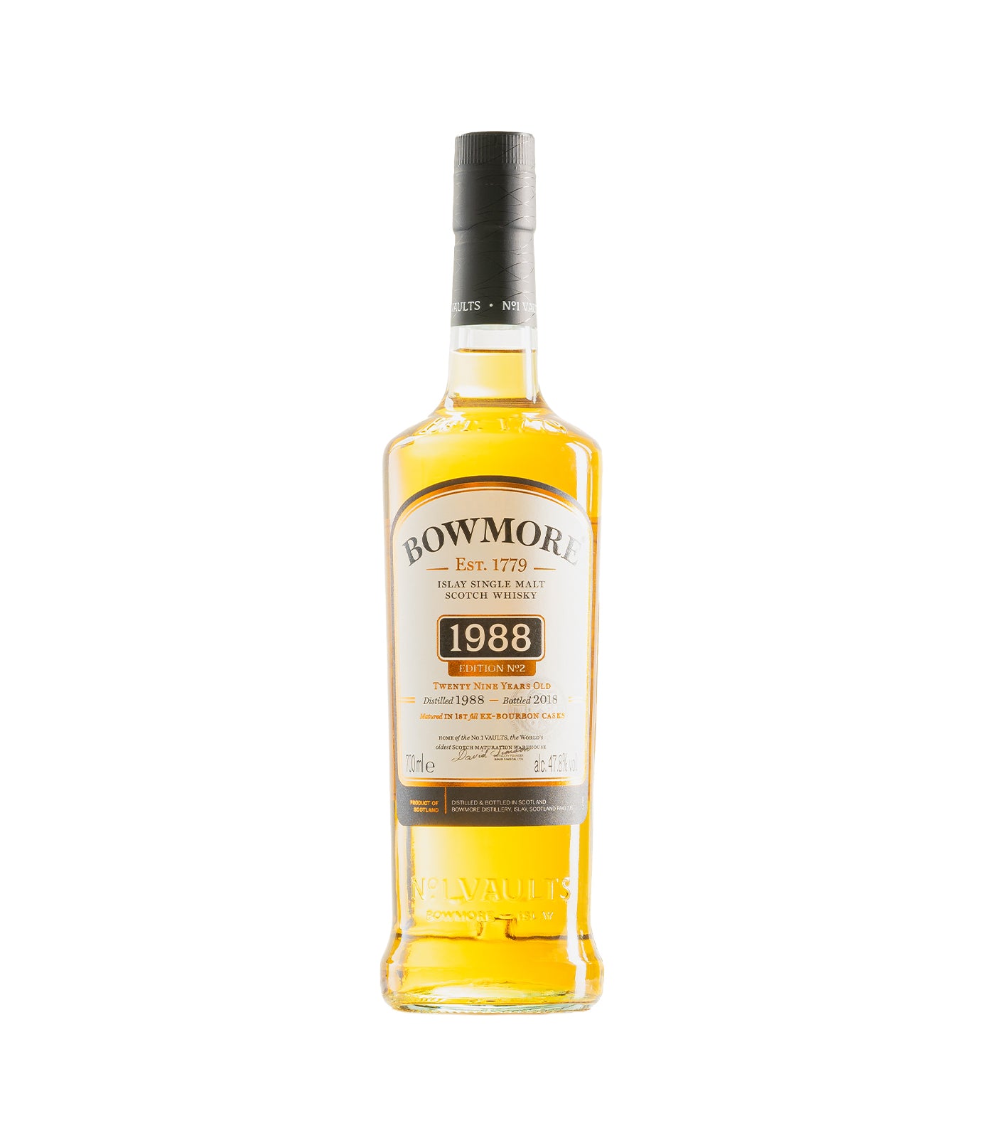 Bowmore 1988 29 Year Old Edition No. 2 (70cl; 47.8%)