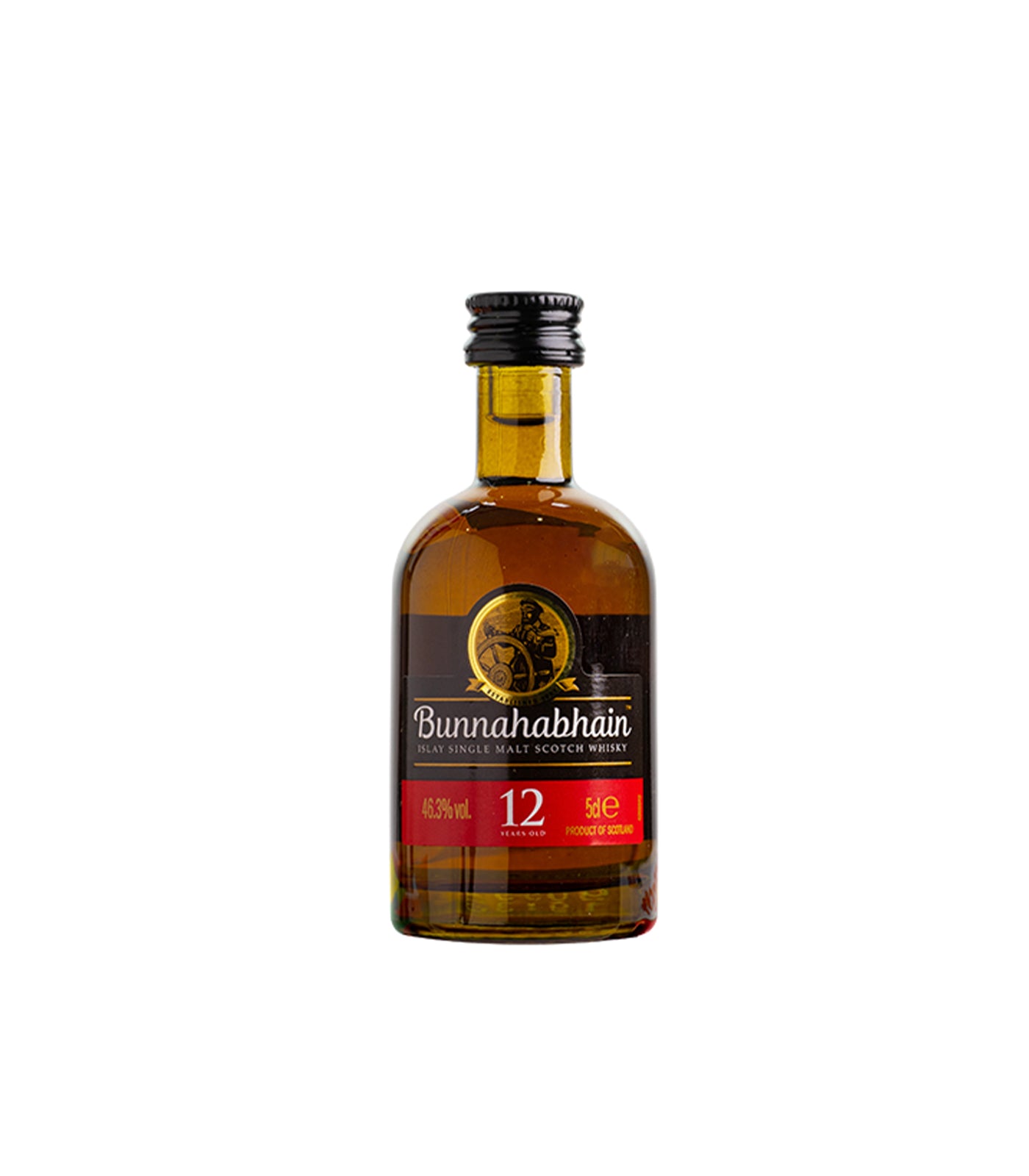 Bunnahabhain 12 Year Old Islay Whisky (5cl; 46.3%)
