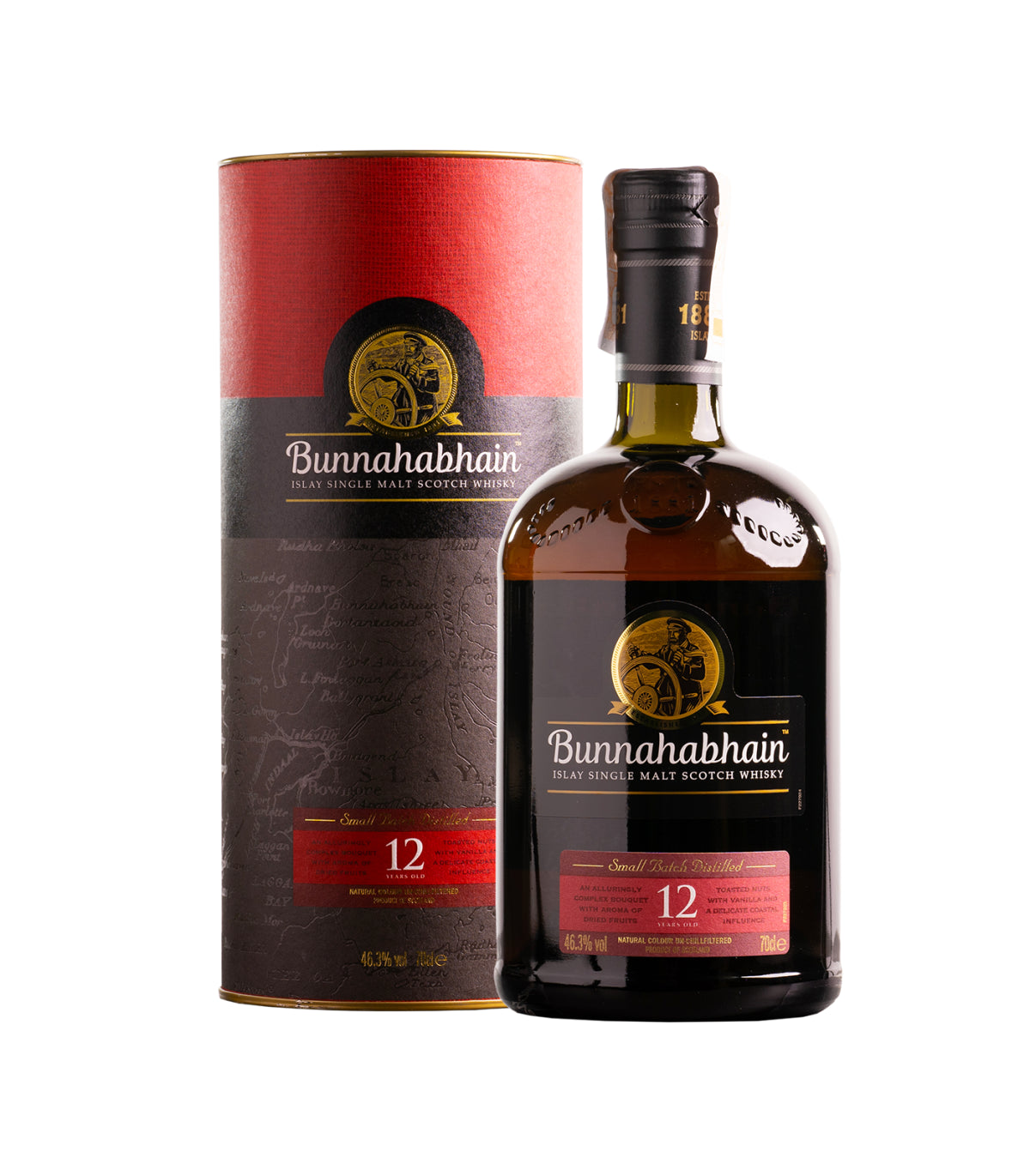 Bunnahabhain 12 Year Old Islay Whisky (70cl; 46.3%)