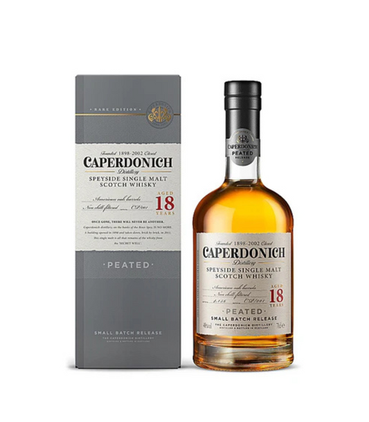 Caperdonich 18 Year Old Peated Speyside Single Malt Scotch Whisky
