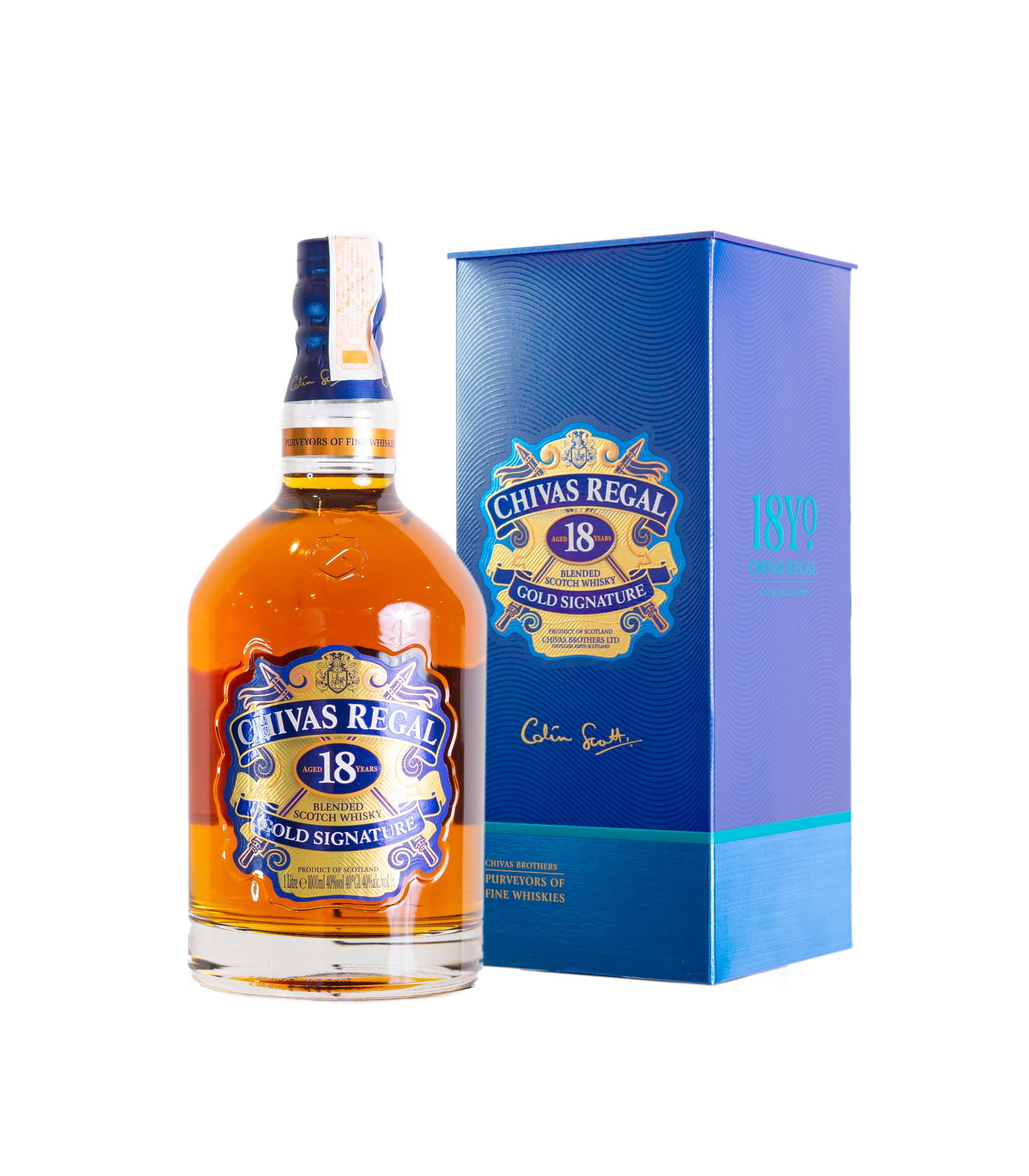 Chivas Regal 18 Year Old Blended Scotch Whisky – Premium Aged