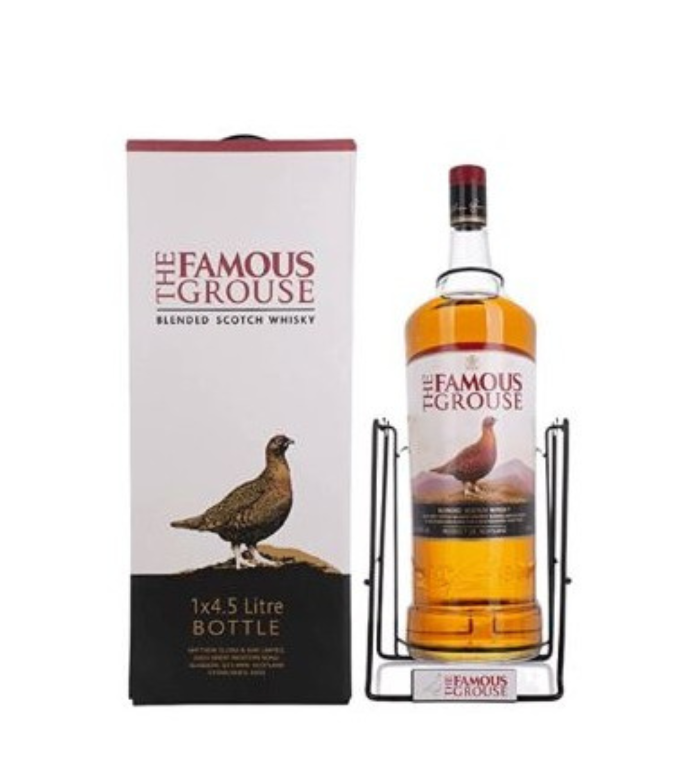 The Famous Grouse Blended Whisky w/ cradle (4.5L; 40%)