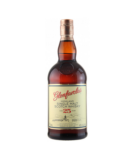 Glenfarclas 25 Year Old Single Malt Scotch Whisky (70cl; 43%)