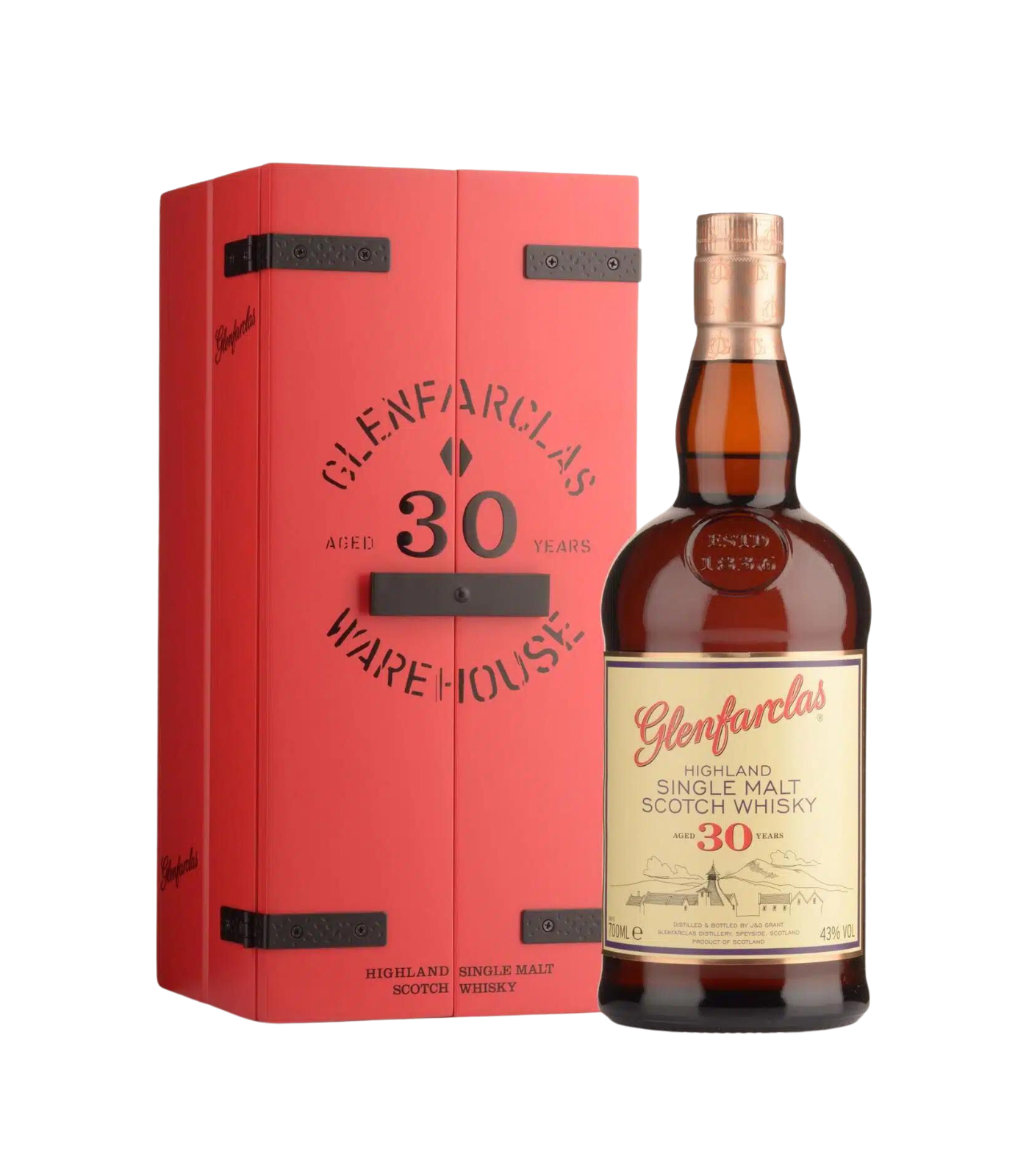 Glenfarclas 30 Year Old Single Malt Scotch Whisky (70cl; 43%)