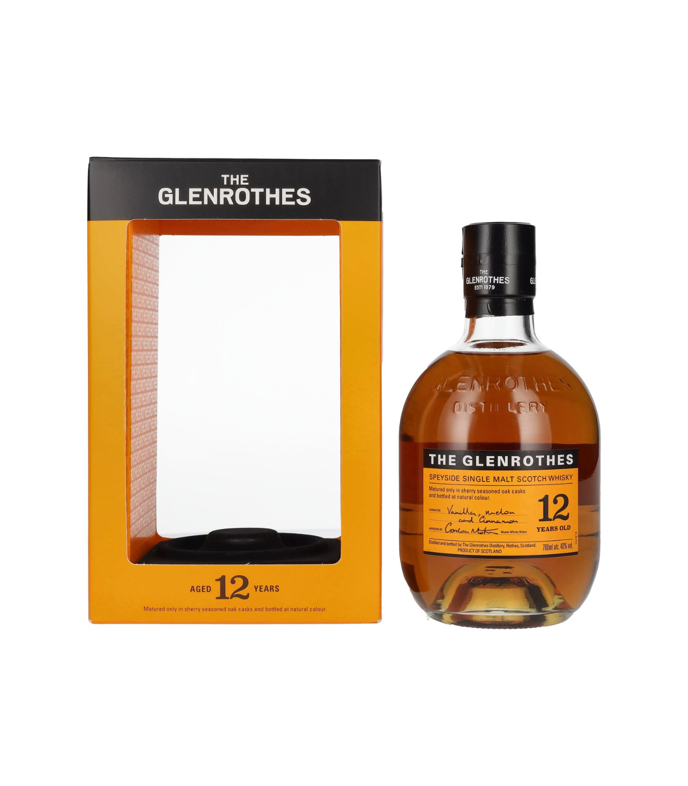 Glenrothes 12 Year Old Single Malt Whisky (70cl; 40%)