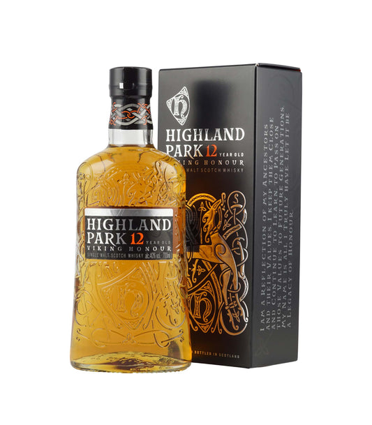 Highland Park 12 Year Old - Viking Honour Single Malt Scotch Whisky 700ml