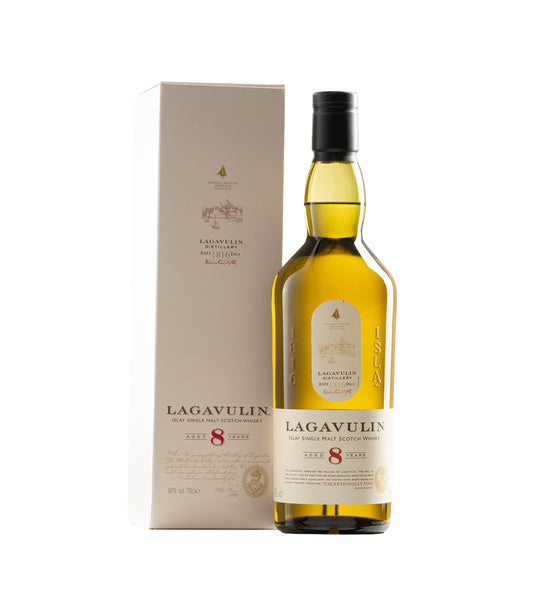 Lagavulin 8 Year Old Single Malt Whisky (70cl; 48%)