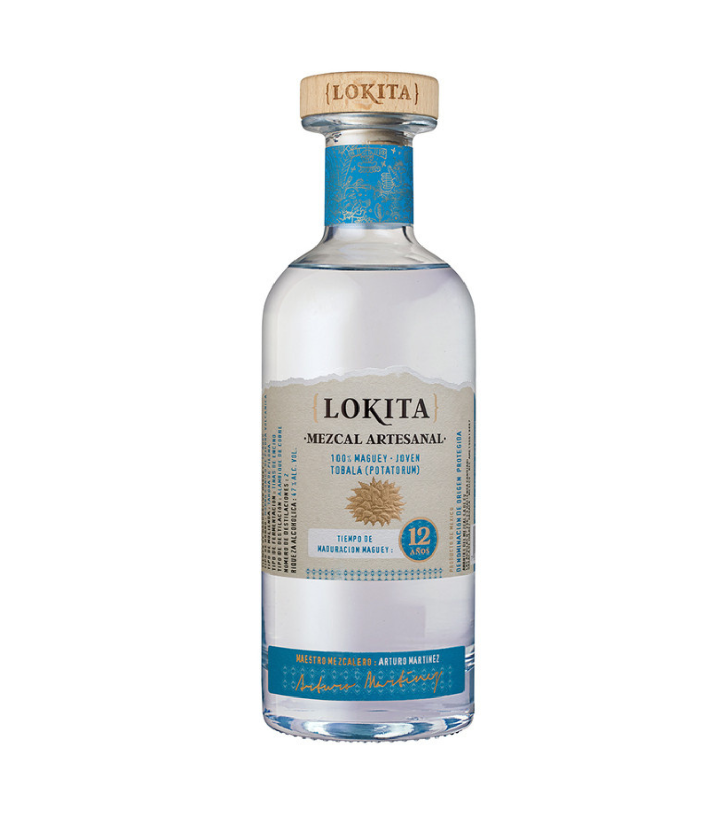 Lokita Mezcal Tobala 12 Year Old - Mexican Tequila (70cl; 47%)