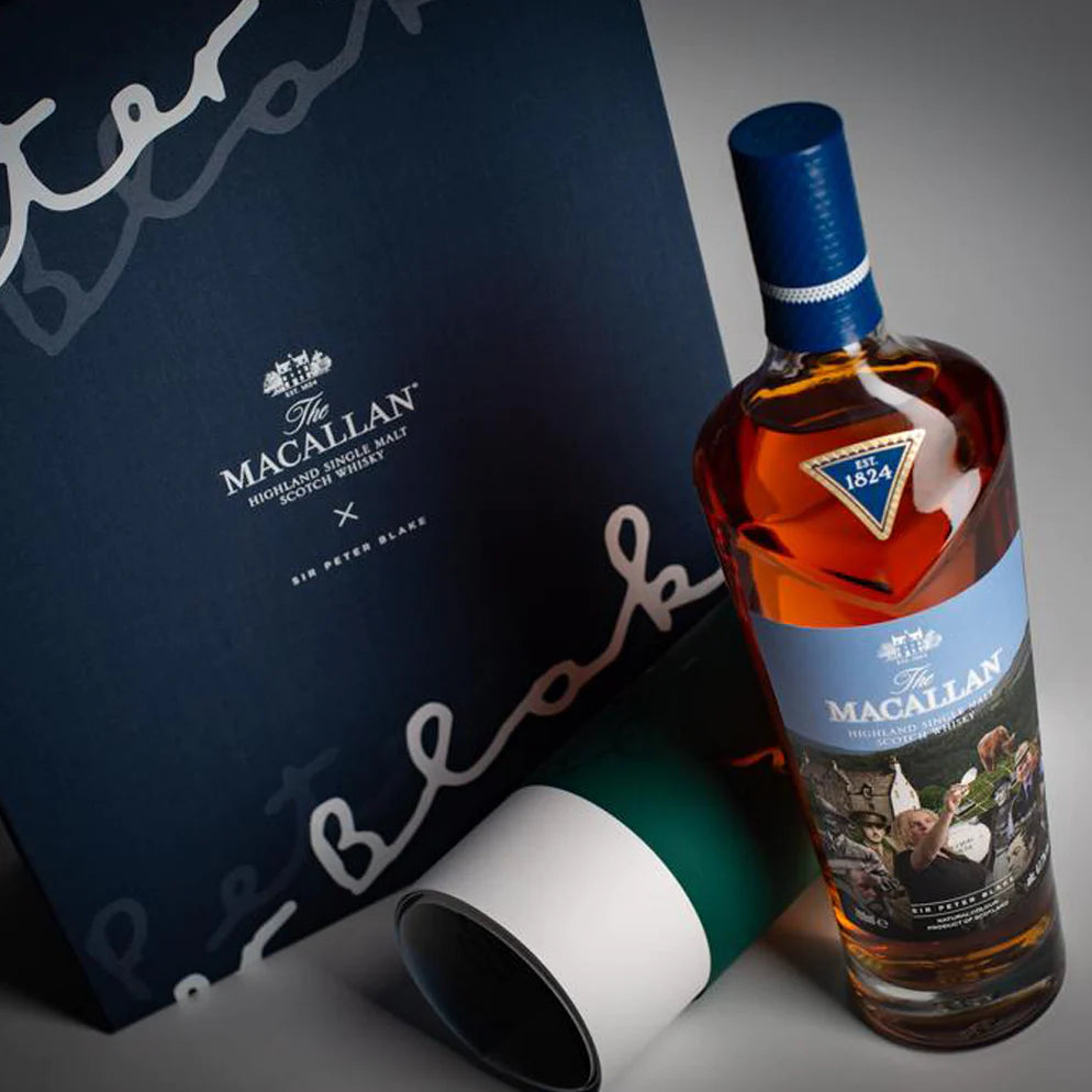 The Macallan X Sir Peter Blake Whisky (70cl; 47.7%)