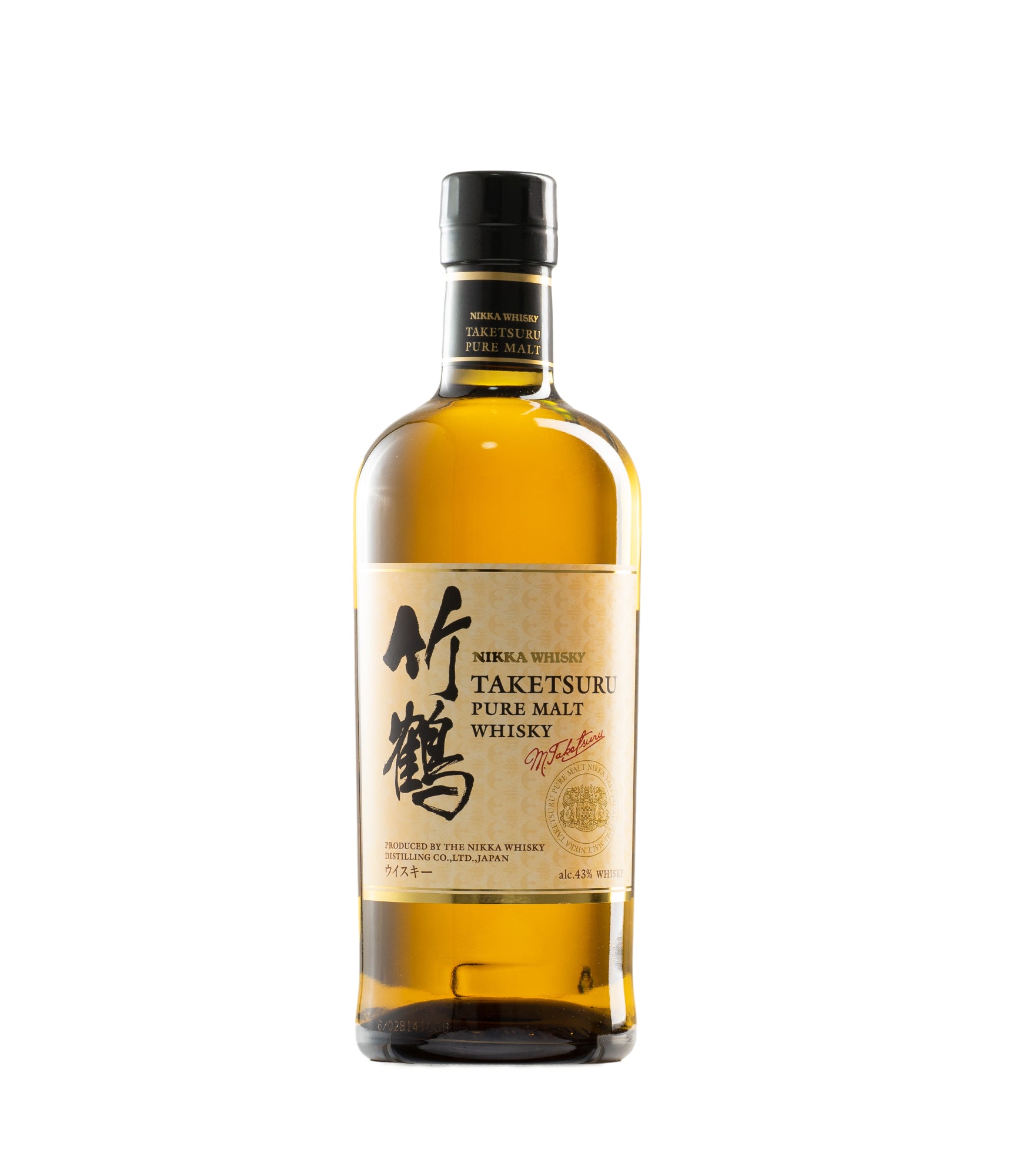 Whisky Japon Pure Malt Taketsuru Nikka 43° - 70 cl.