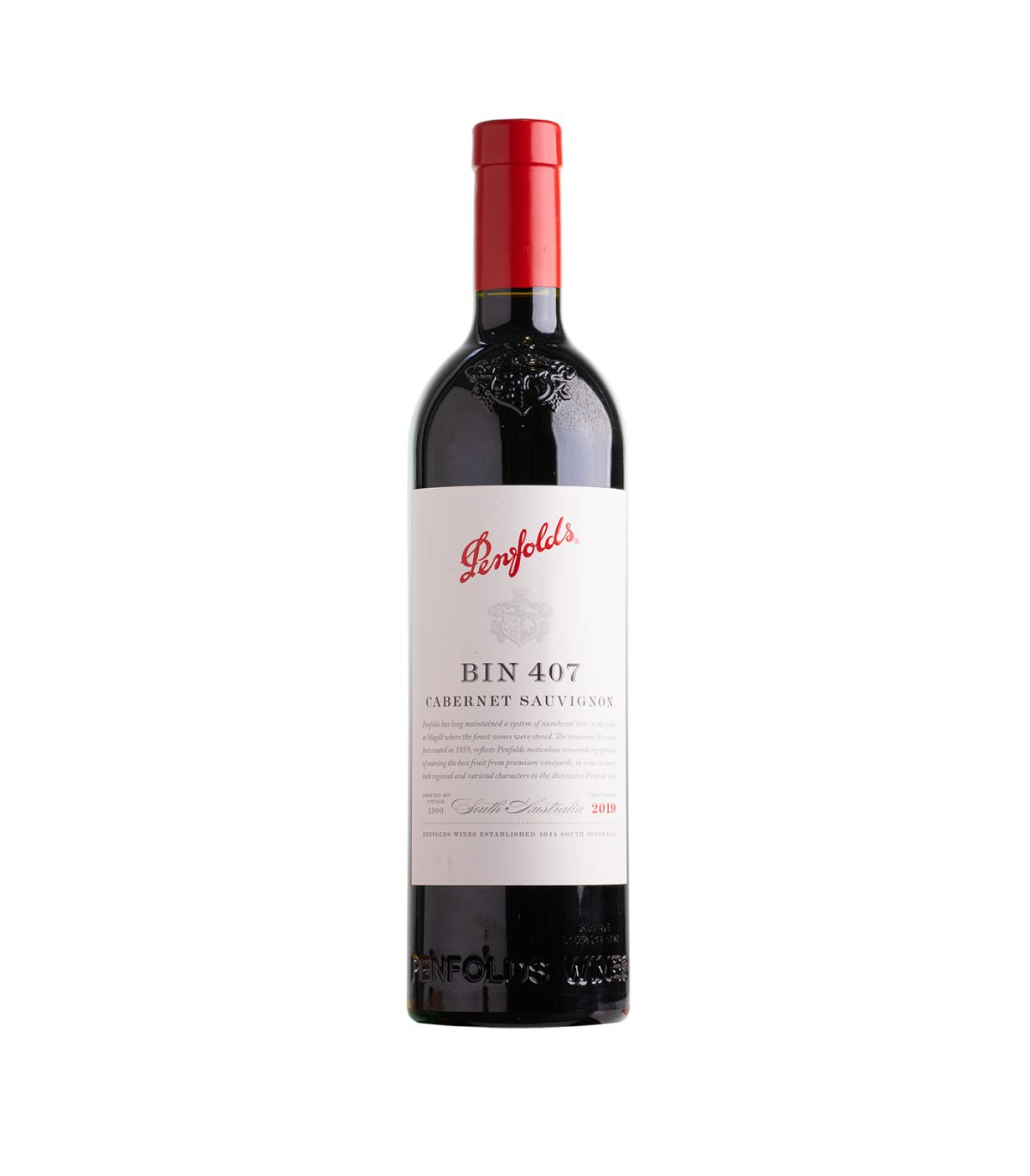 Penfolds Bin 407 Cabernet Sauvignon 2019 | Australian Wine 750ml