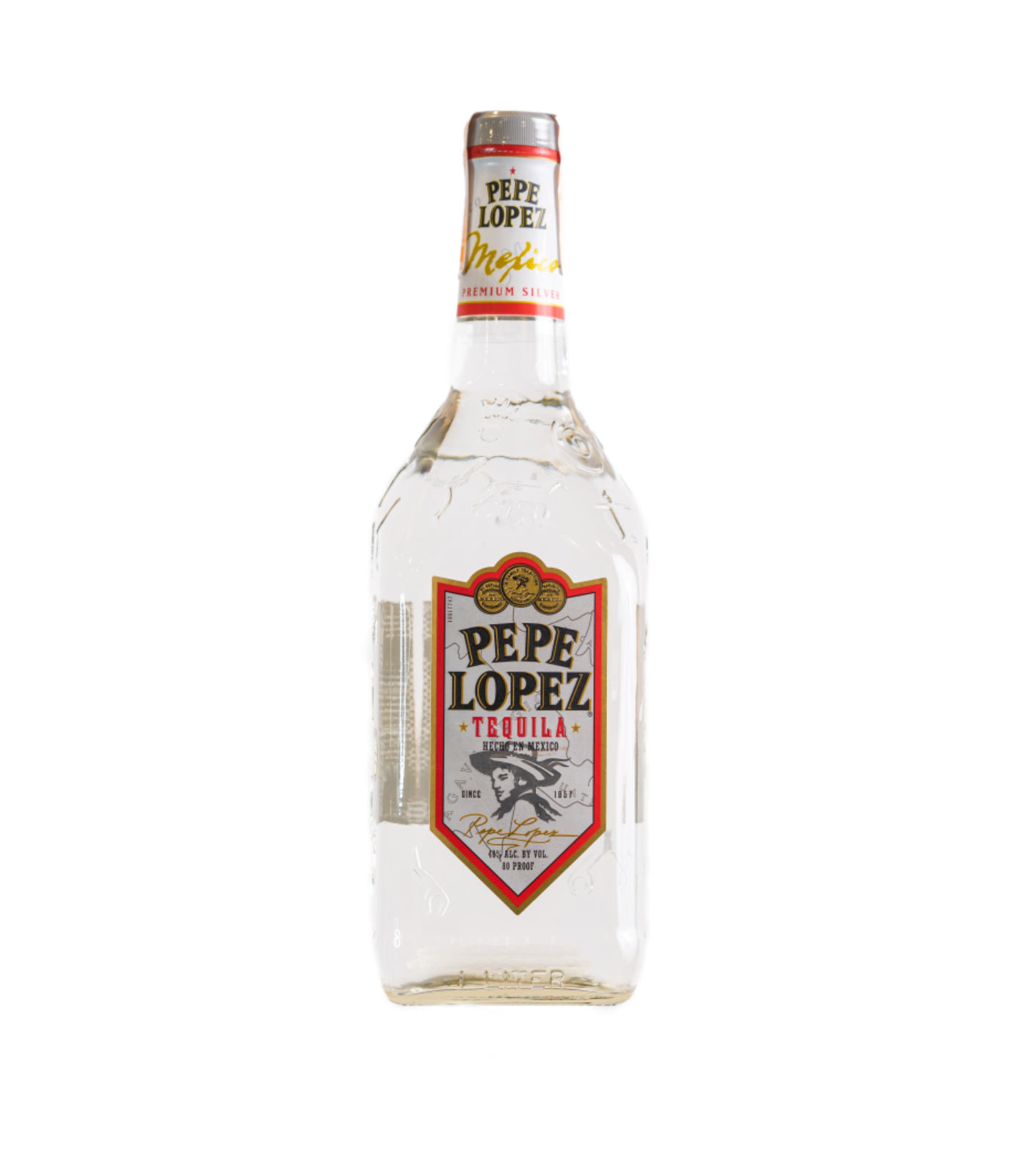 Pepe Lopez Silver Tequila 1Ltr.