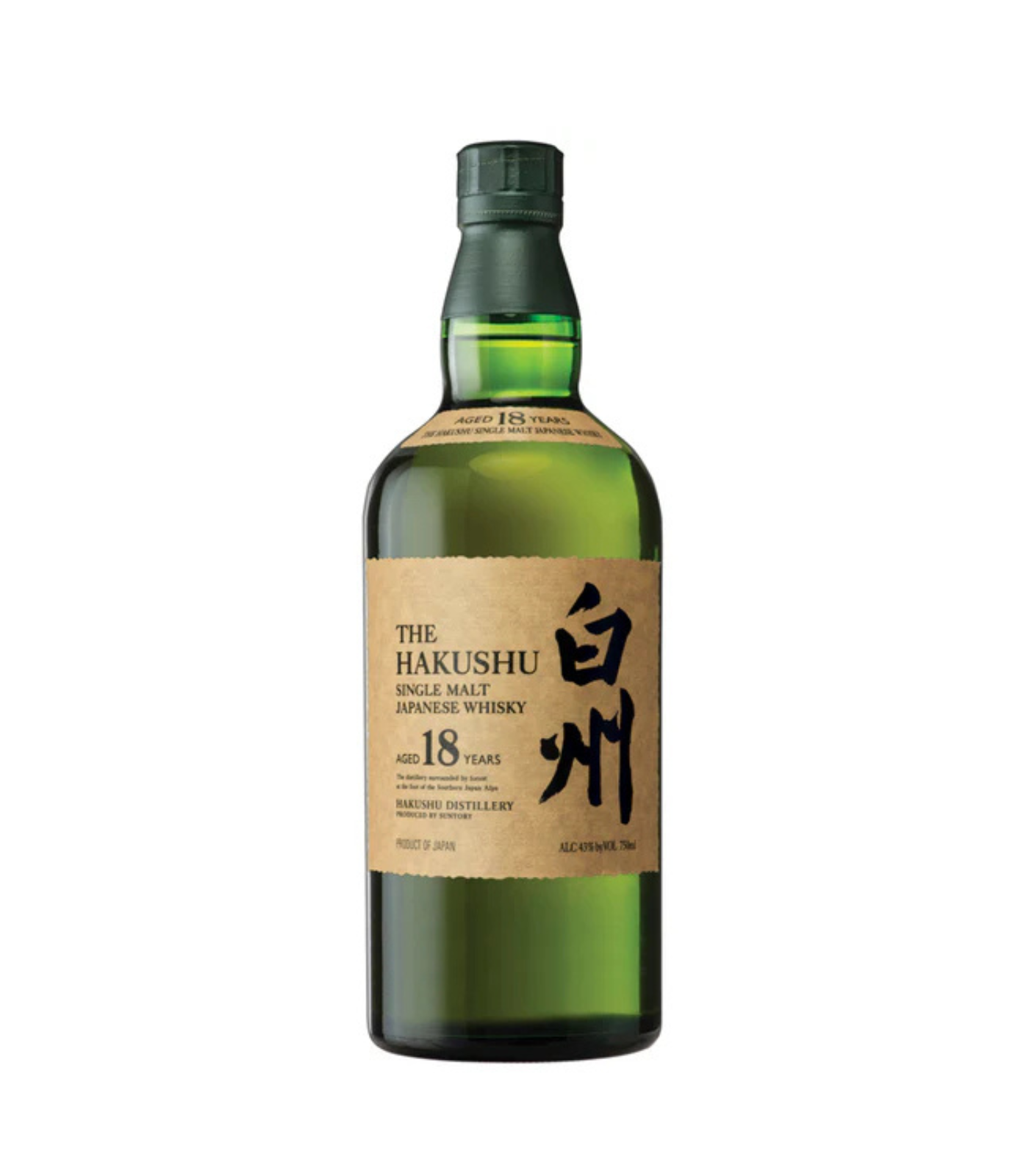 Suntory | The Hakushu 18years Singlemalt Japanese Whisky 700ml