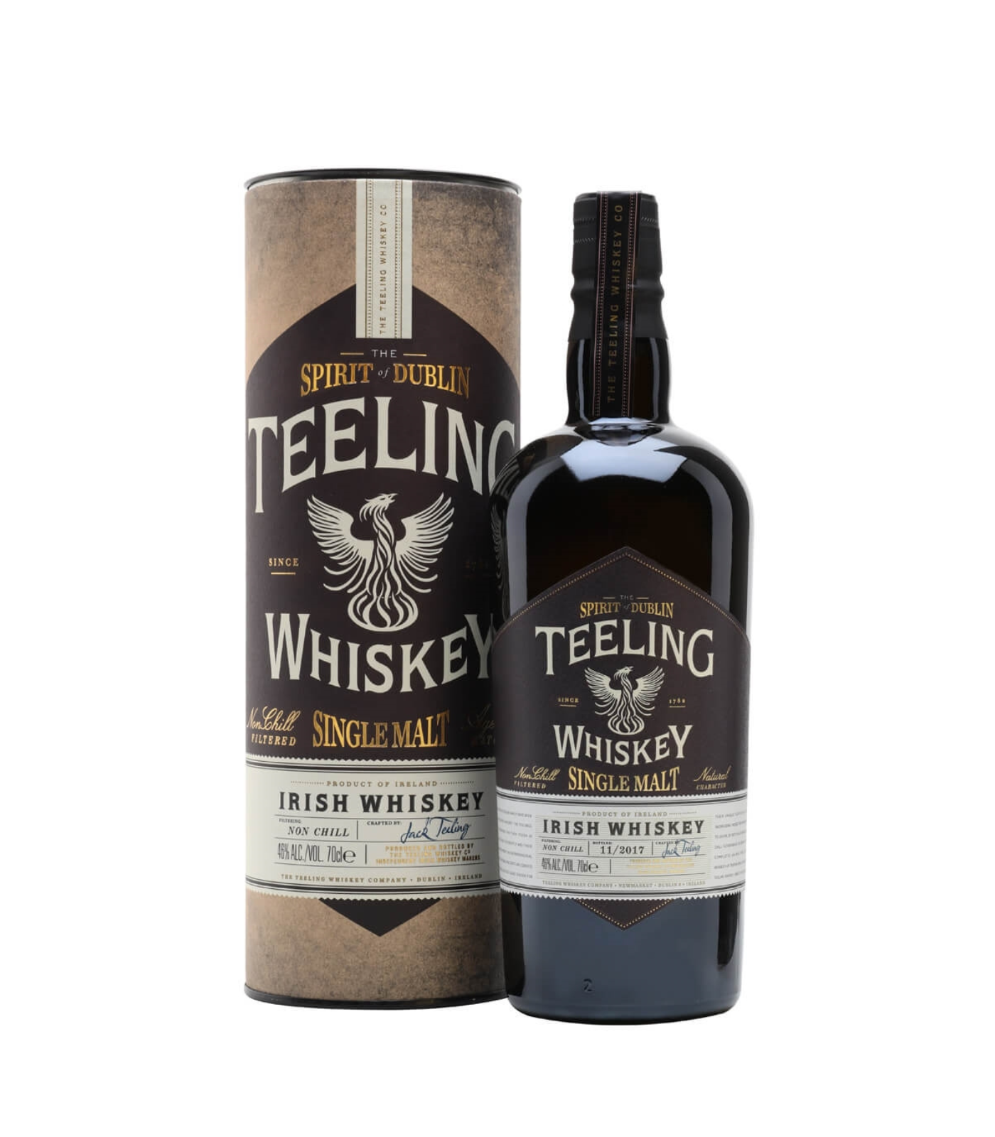 Teeling Single Malt Irish Whiskey 700ml.
