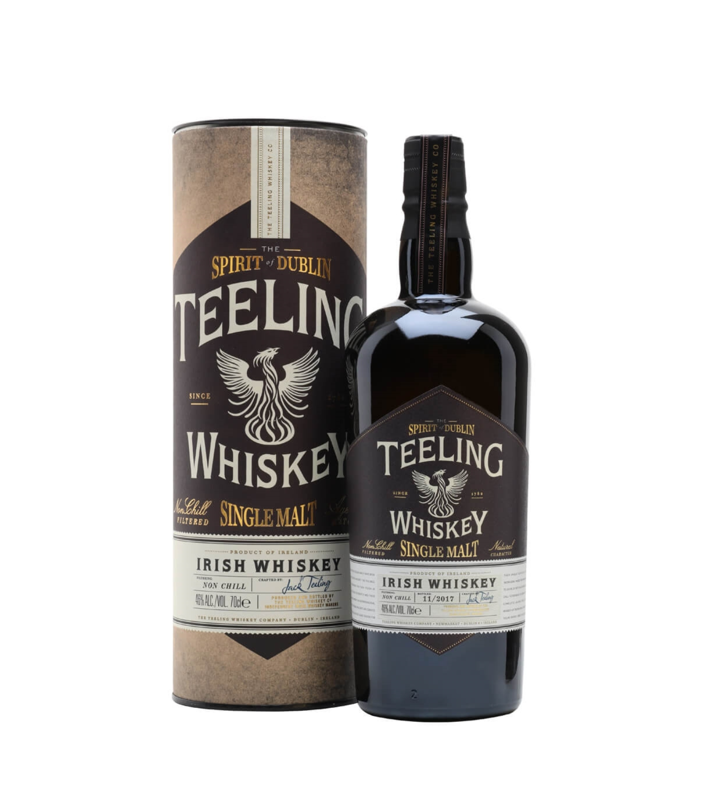 Teeling Single Malt Irish Single Malt Whiskey 700ml.