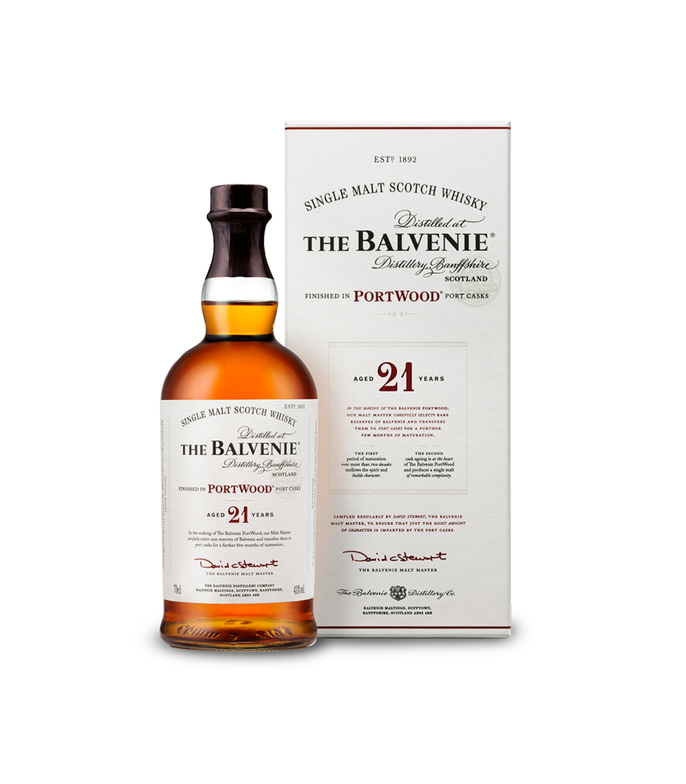 The Balvenie 21 Year Old Portwood 700ml | Singlemalt Scotch Whisky