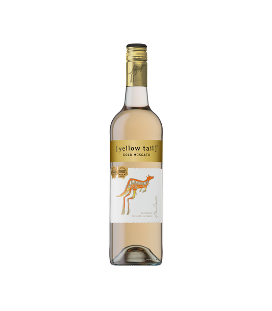 Yellow Tail Gold Moscato 750ml | Sweet, Sparkling & Refreshing Wine
