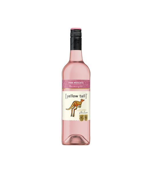 Yellow Tail Pink Moscato 750ml | Sweet, Refreshing & Fruity Rosé Wine