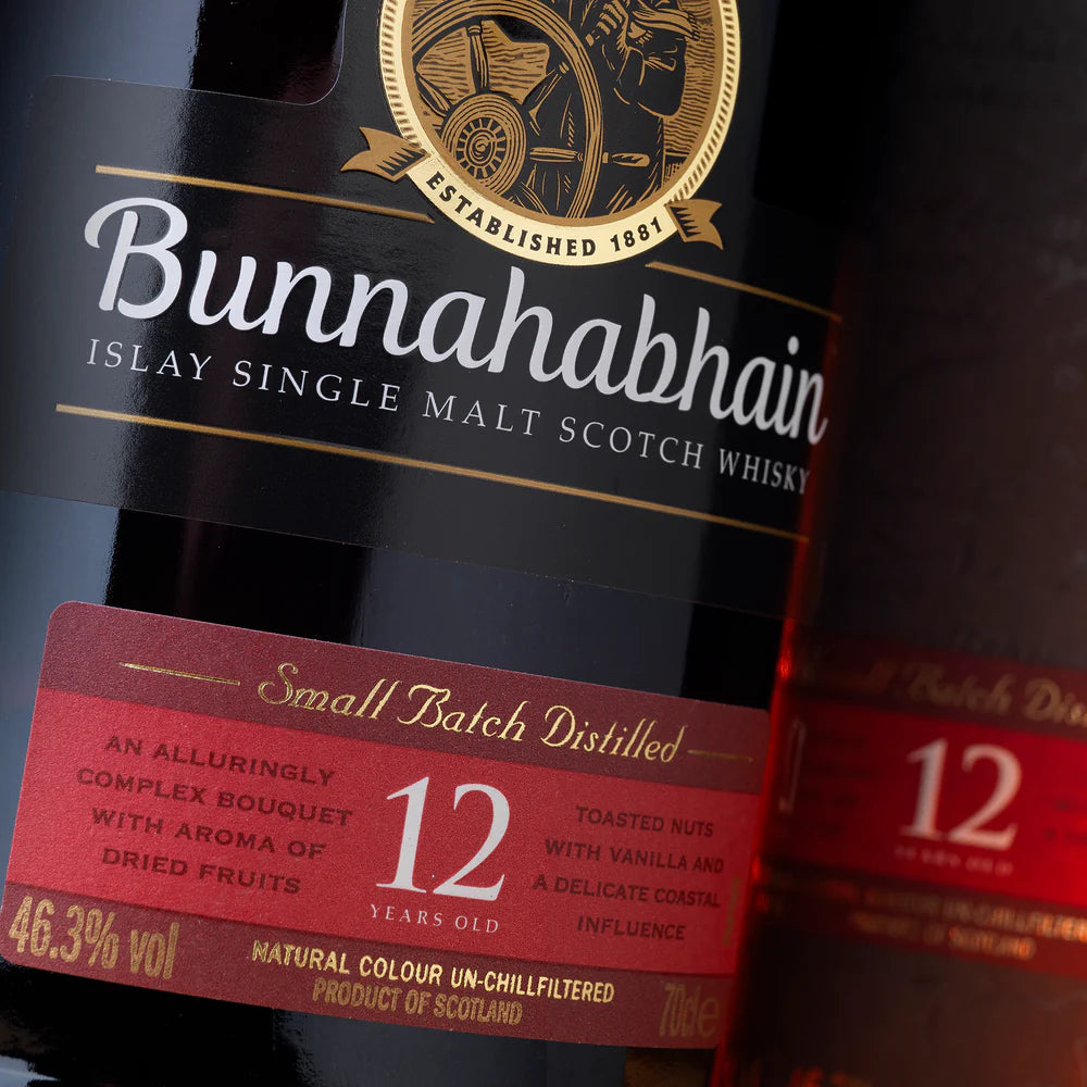 Bunnahabhain 12 Year Old Islay Whisky (70cl; 46.3%)