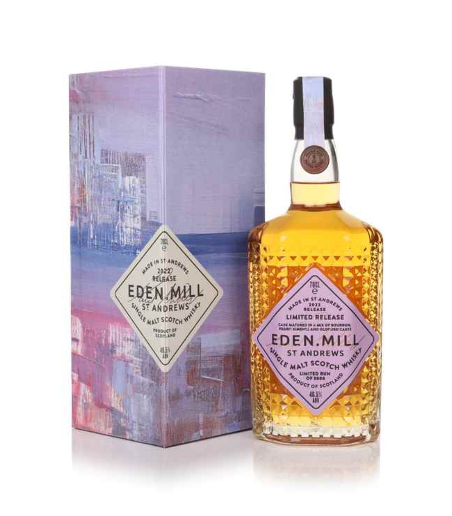 Eden Mill Single Malt Scotch Whisky 2022 Release - Art of St Andrews Collection (70cl, 46.5%)