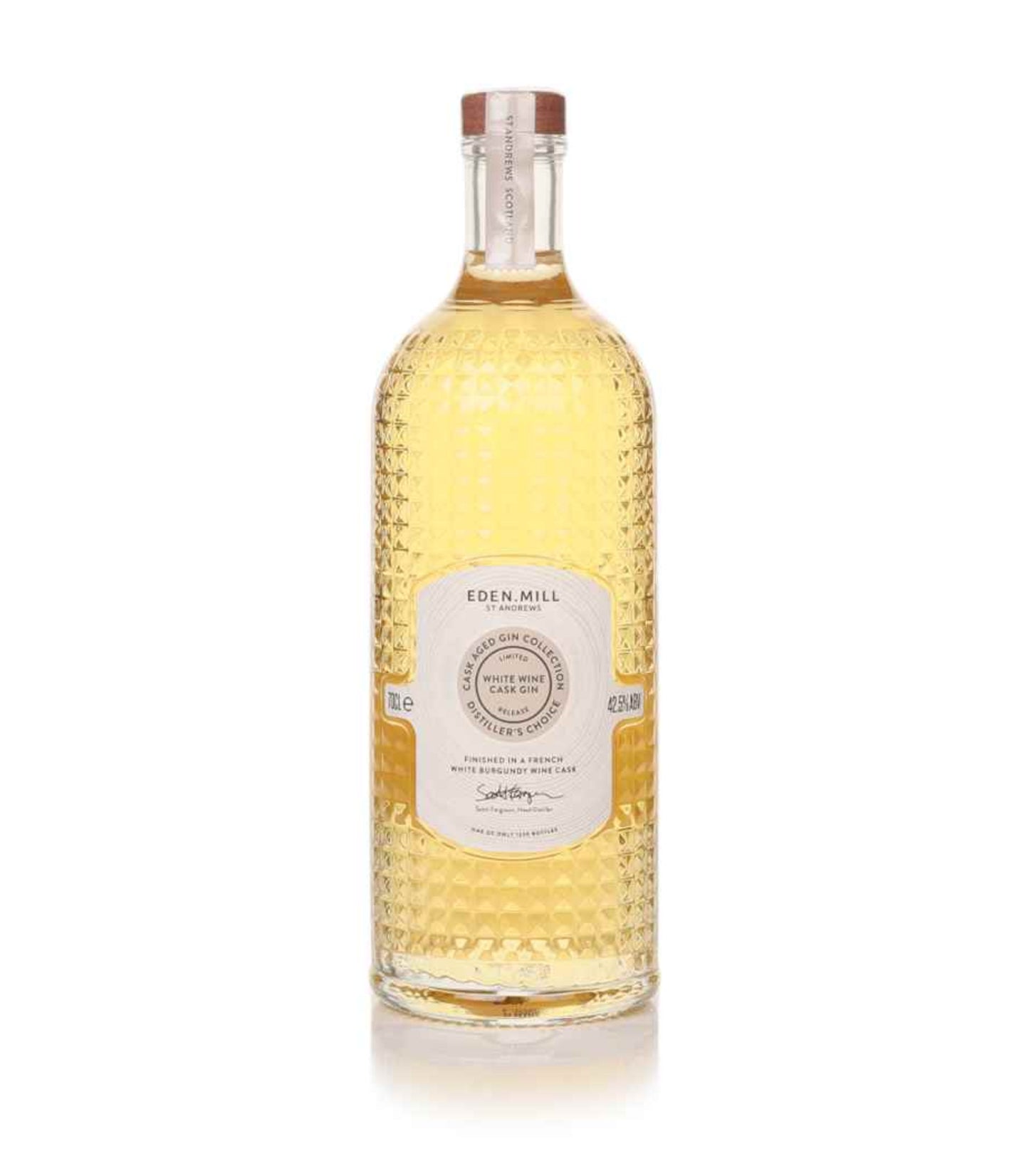 Eden Mill White Wine Cask Gin (70cl; 42.5%)