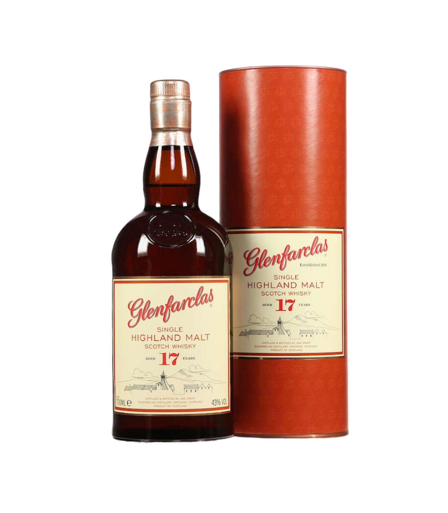 Glenfarclas 17 Year Old Single Malt Scotch Whisky (70cl; 43%)