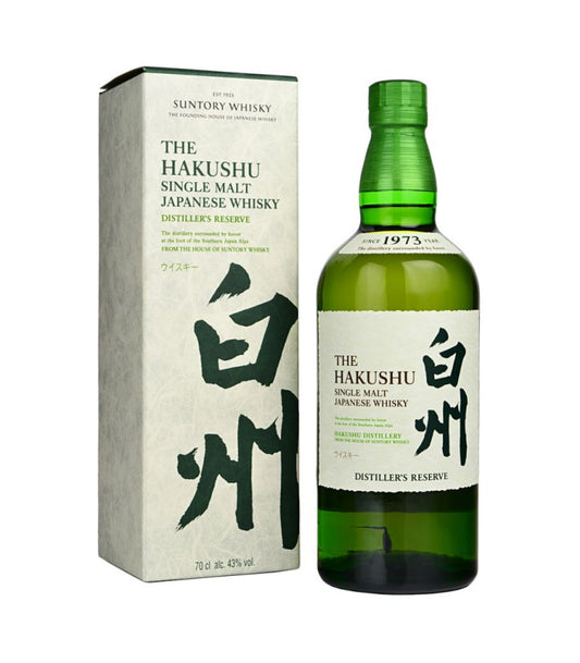 Suntory Hakushu Distiller's Reserve Single Malt Japanese Whisky (70cl; 43%)
