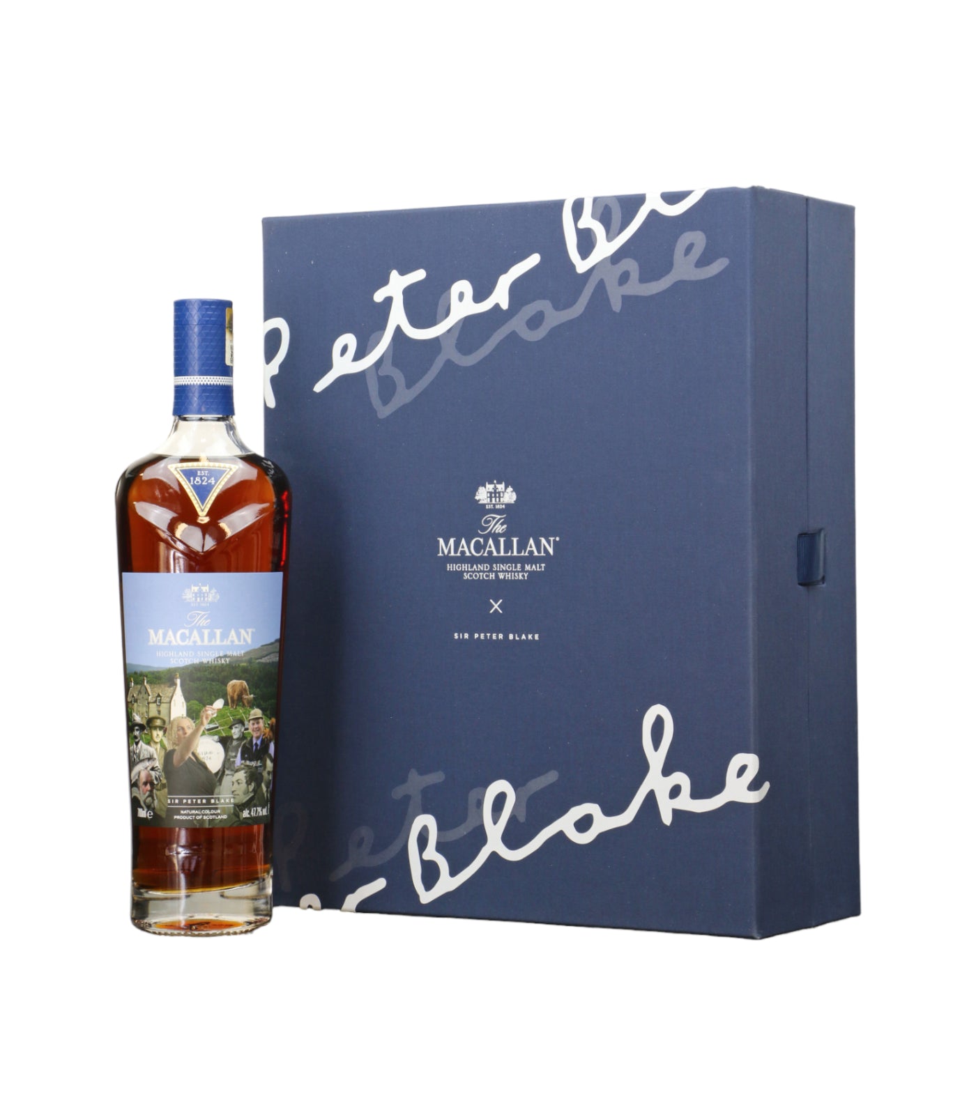 The Macallan X Sir Peter Blake Whisky (70cl; 47.7%)