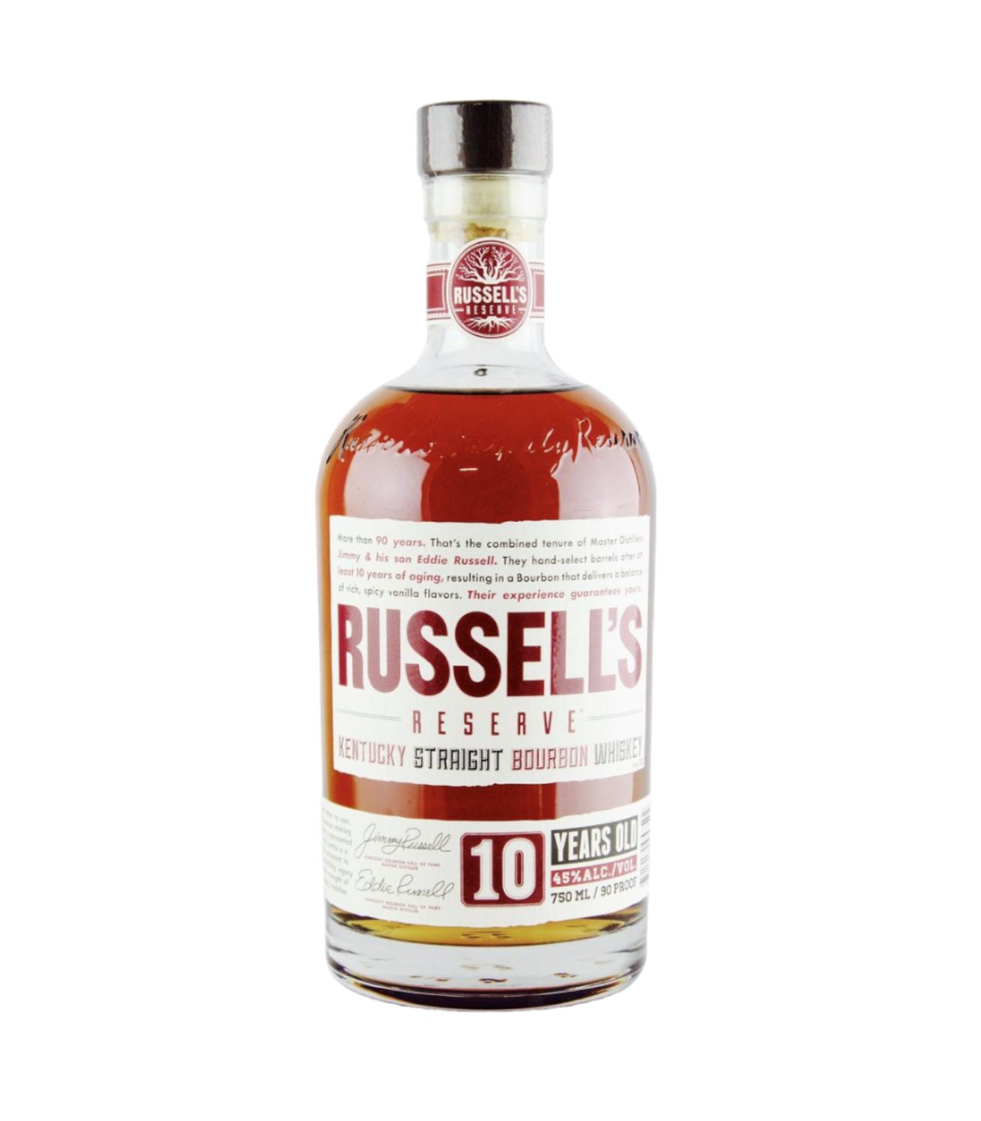 Russell's Reserve 10 Year Old Bourbon Whiskey (75cl; 45%)