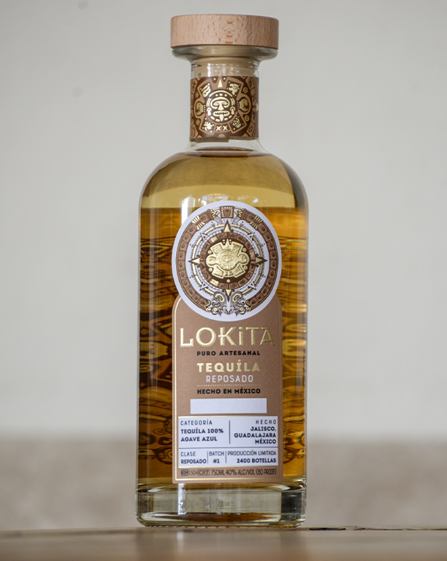 Lokita Tequila Reposado - Mexican Tequila (70cl; 40%)