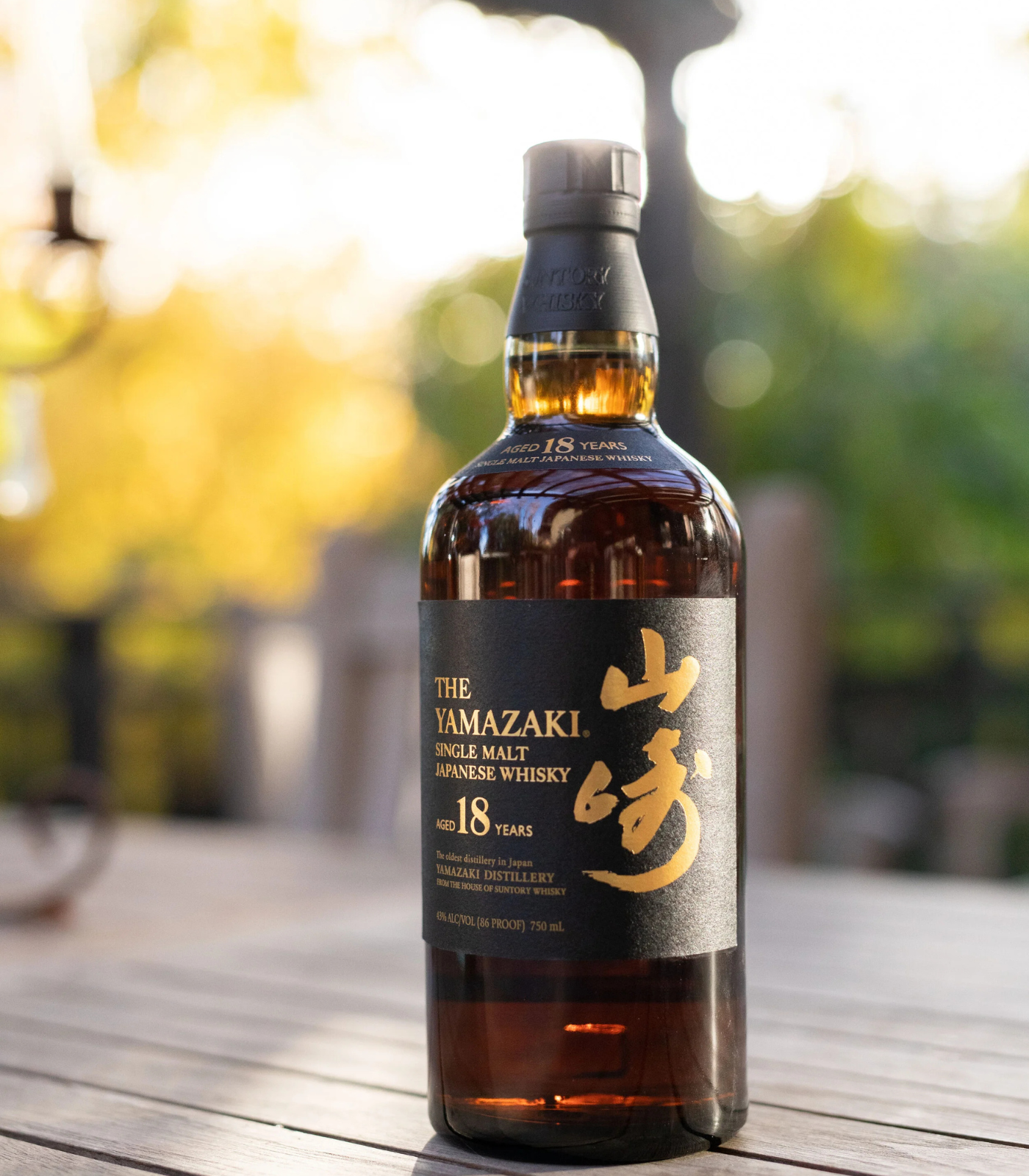 Yamazaki 18 Year Old Single Malt Japanese Whisky 700ml – Rare Premium Whisky